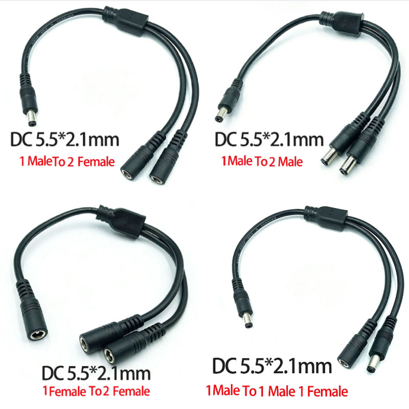 Led El Wire - 1 Buah DC 5.5Mm * 2.1Mm