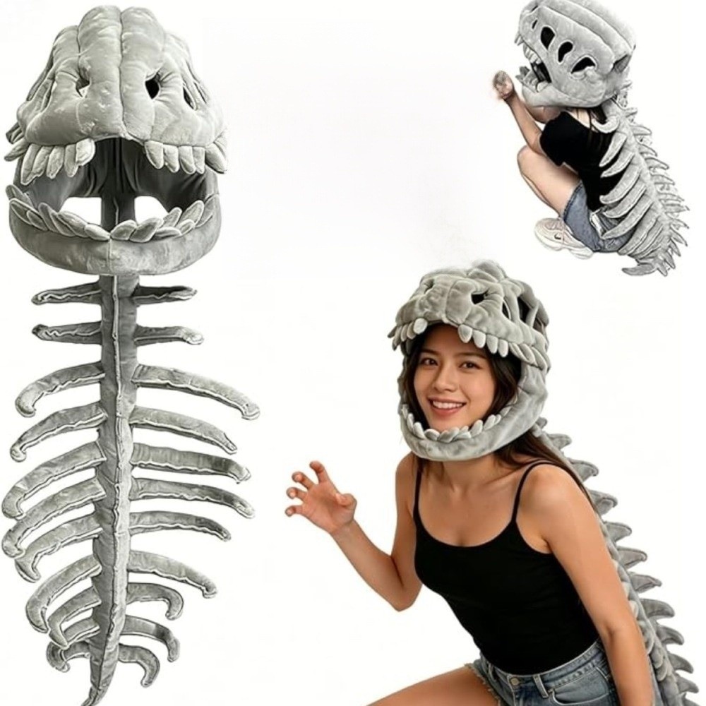 Cosplay Prop Patterns - Kostum Cosplay Halloween Kostum Kerangka Dinosaurus