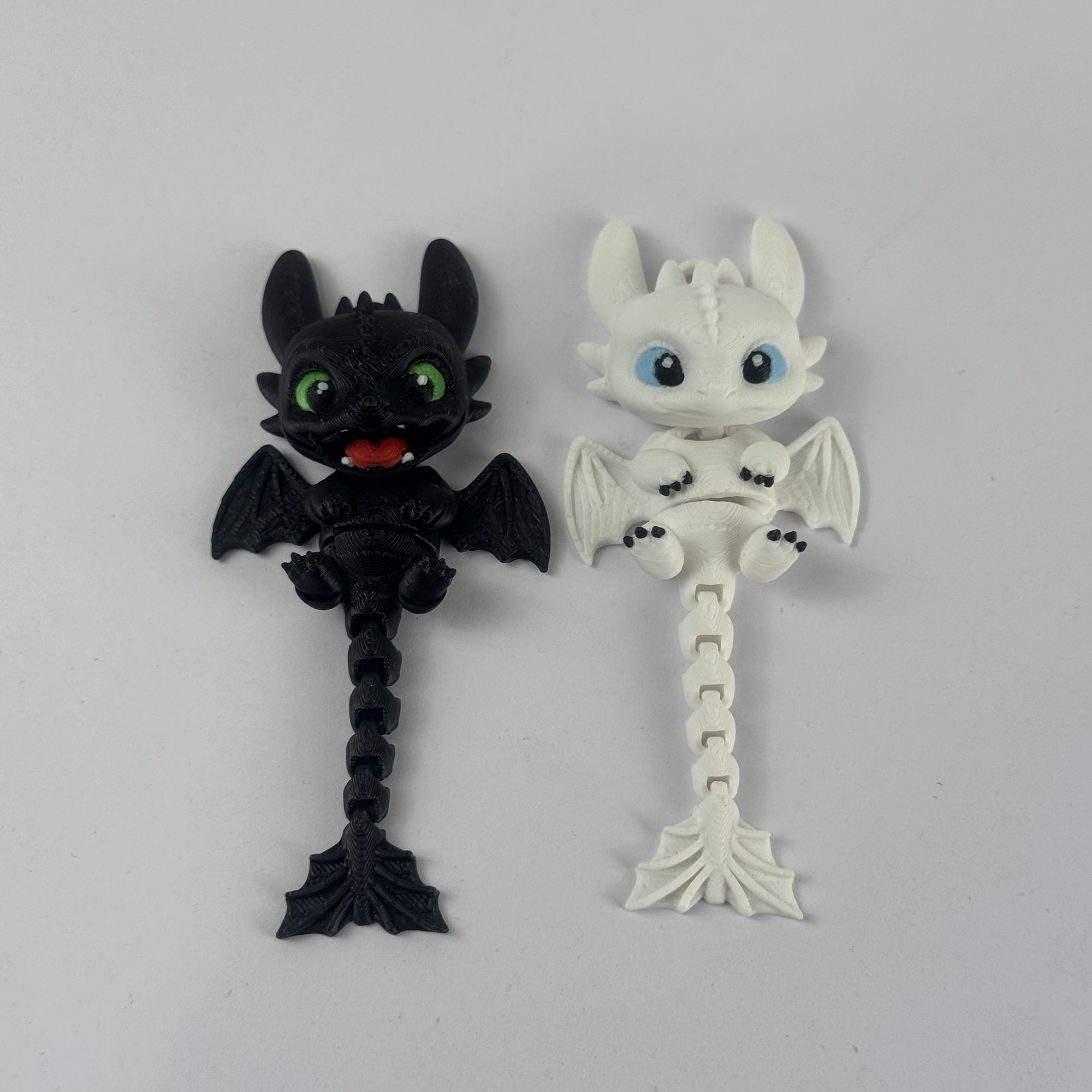 Gantungan Kunci Naga Artikulas - Cosplay Prop 3D Print ulasan dan harga
