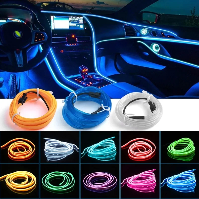 Lampu Led dekoratif Interior m - Led El Wire ulasan dan harga