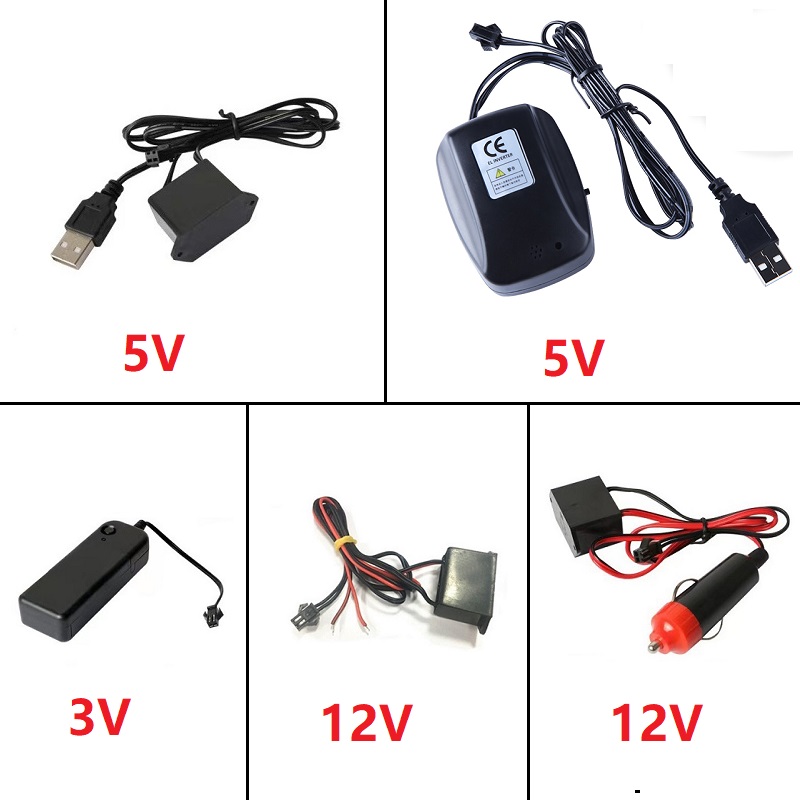 DC 12V lampu garis EL USB peng - Led El Wire ulasan dan harga
