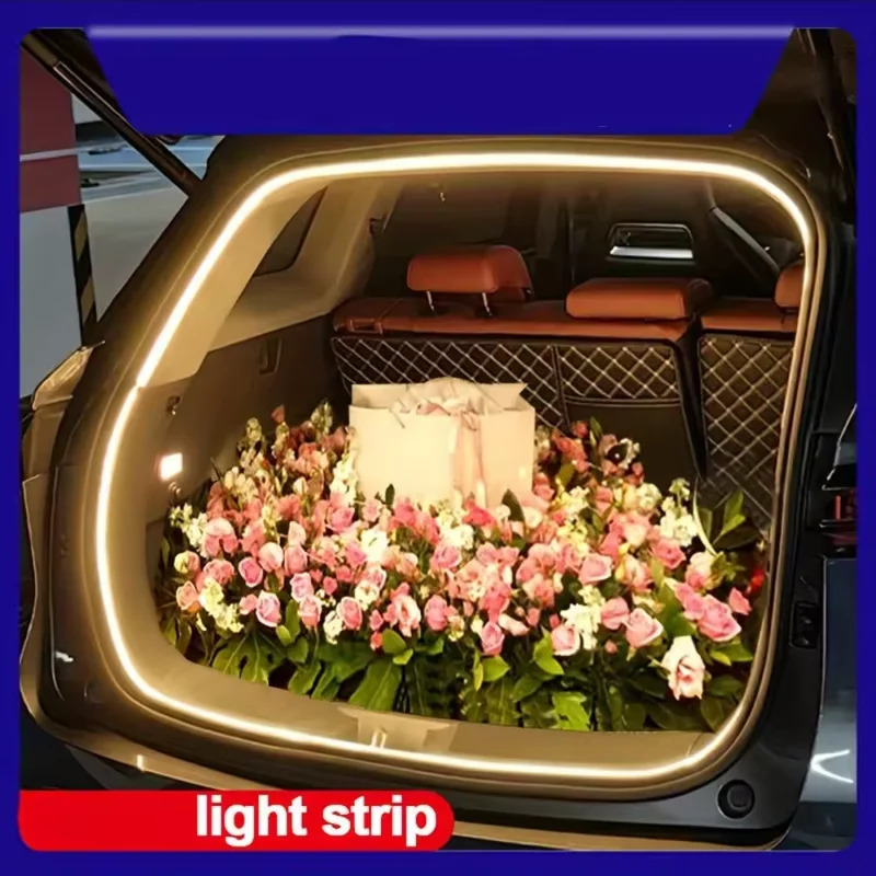 Lampu bagasi mobil dengan kece - Led El Wire ulasan dan harga