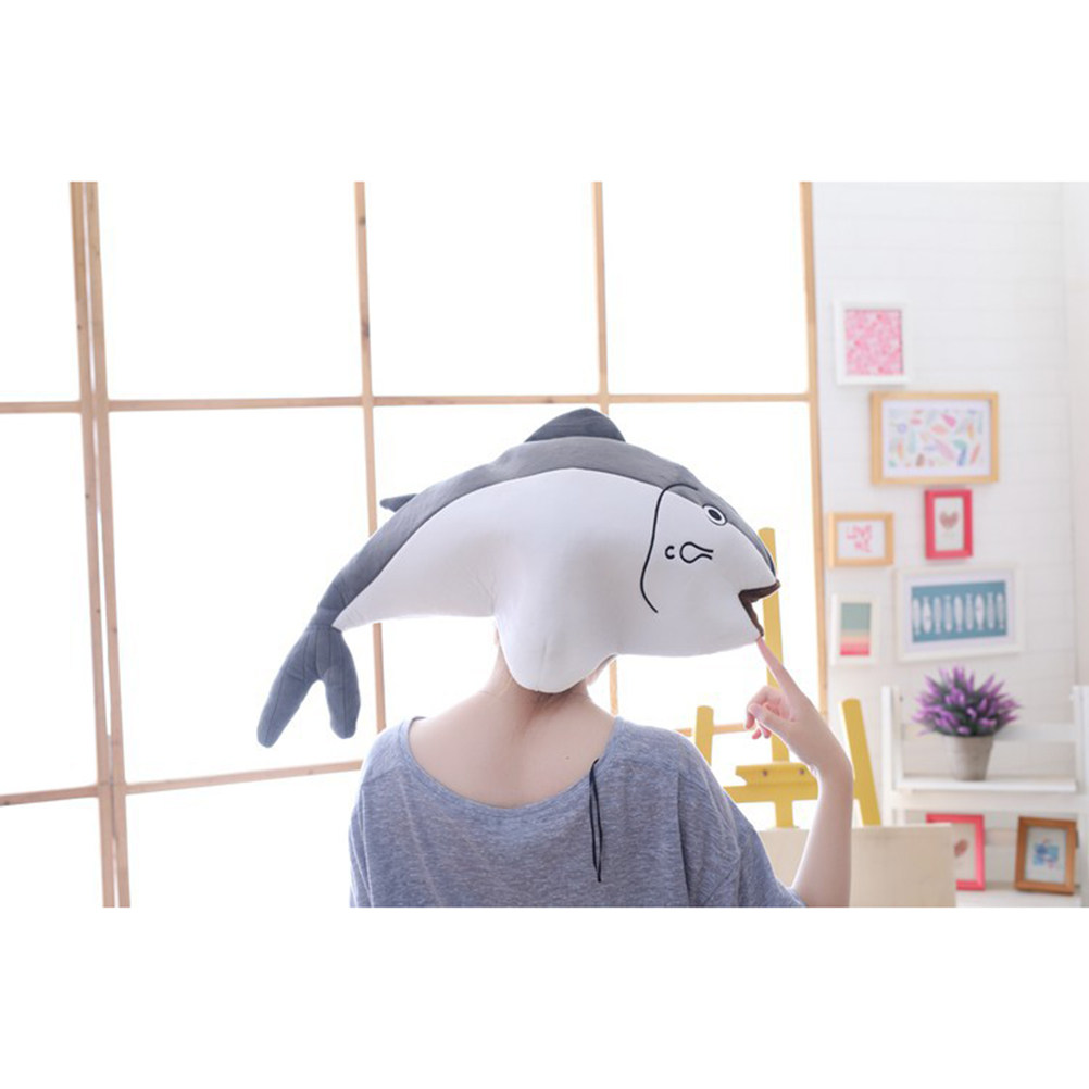 Topi Kepala Ikan Asin yang Han - Easy Cosplay Prop ulasan dan harga