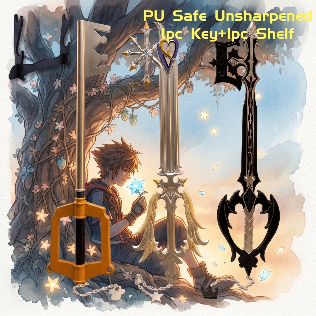 Pedang Keyblade Sora Kingdom H - Keyblade Cosplay Prop ulasan dan harga