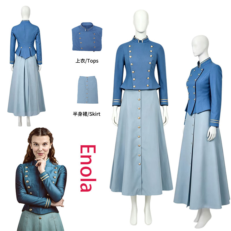 Kostum Cosplay Film WHH Enola, - Cosplay Prop Making ulasan dan harga
