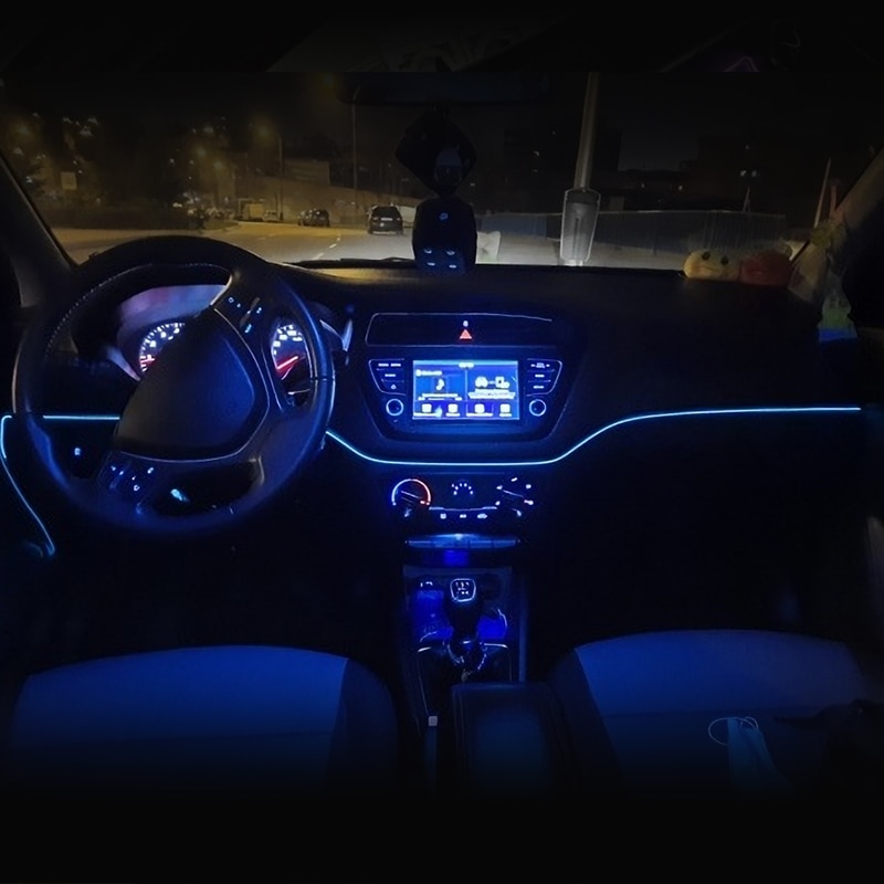 Lampu setrip LED Interior mobi - Led El Wire ulasan dan harga