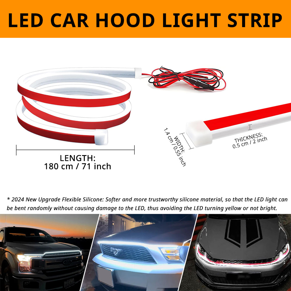 Lampu LED Strip Kap Truk Putih - Led El Wire ulasan dan harga